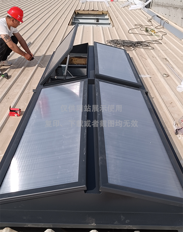 兰州王老吉生产车间张家川排烟天窗