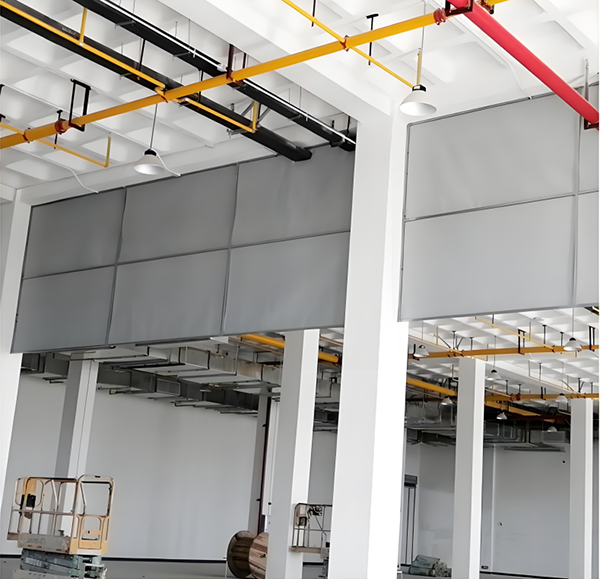 防火布张家川挡烟垂壁