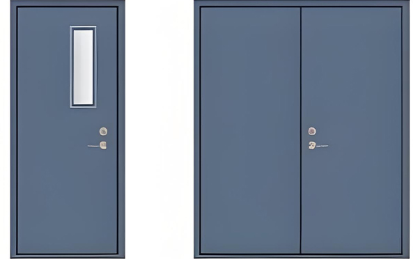 张家川钢制防火门