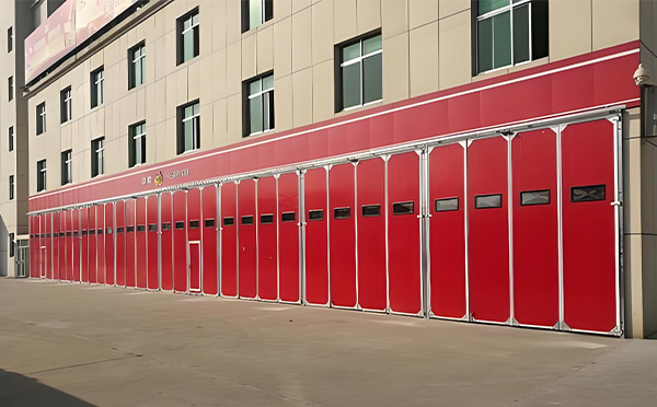 张家川工业折叠门