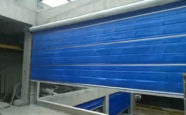 大型物流园区完成张家川防火门整体安装工程